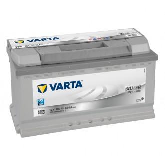 Baterie Auto VARTA Silver Dynamic H3, 12V, 100Ah, 830A, Dimensiuni 353x175x190 mm - RESIGILAT